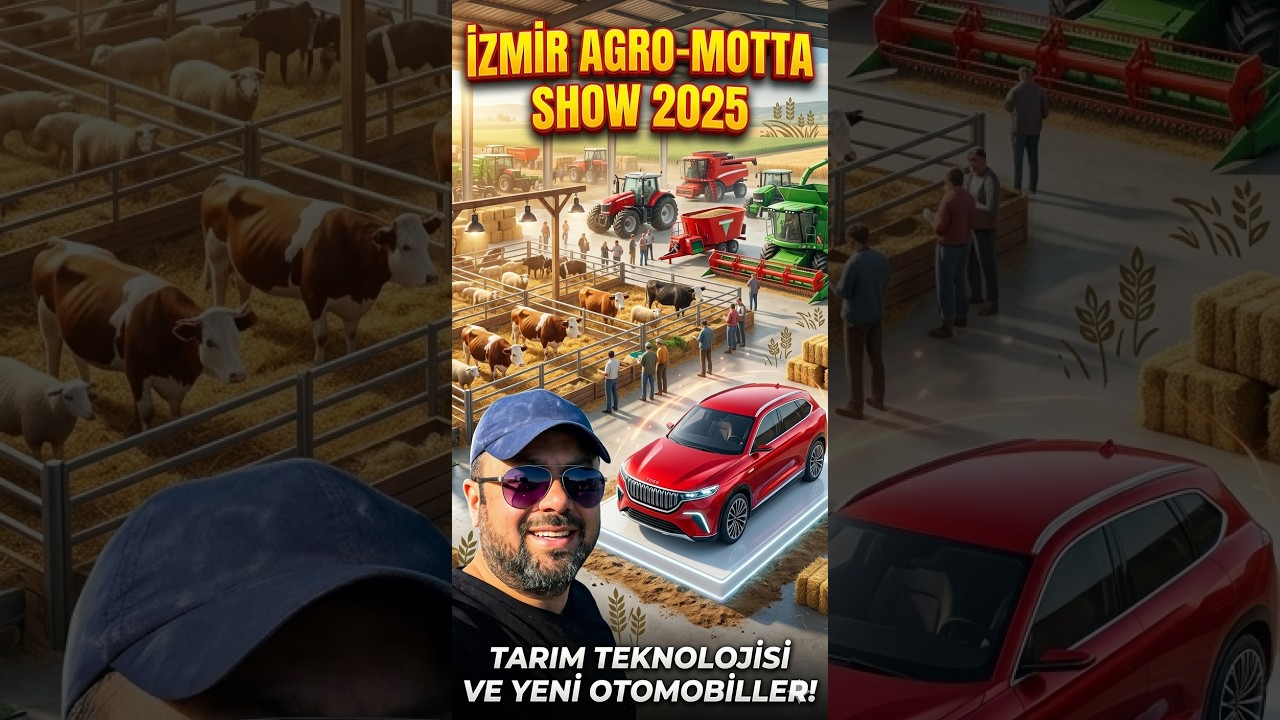 🌾 AGROEXPO 2026 İzmir | Türkiye'nin En Büyük Tarım Fuarında Full Tur! 🚜🐄