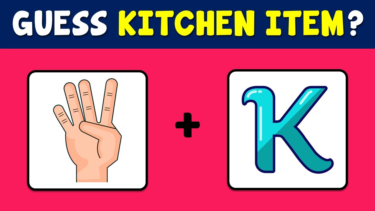 Guess The Kitchen Items From Emojis | Kitchen Item Quiz | Emoji Guess Game | Hindi Paheliyan