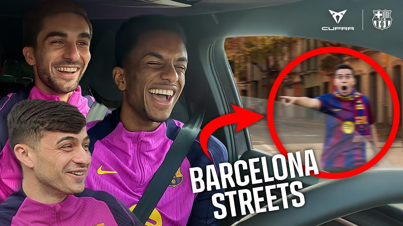 What If Barça Drove the CUPRA Raval Prototype in Public? 😮