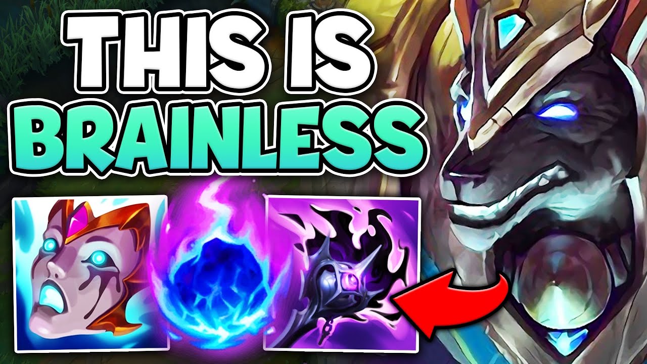 TURN OFF YOUR BRAIN WITH MEGA POKE NASUS (PRESS E AND MELT EVERYTHING)