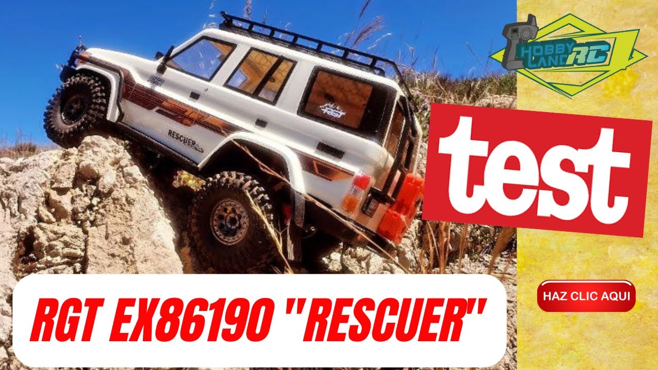🏔RGT EX86190 RESCUER🏔 TEST español