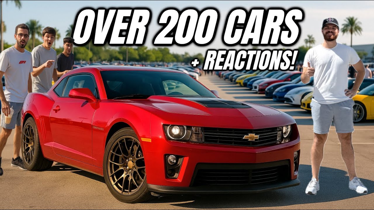 Rushing To Cars & Coffee Miami In My ZL1 (POV)