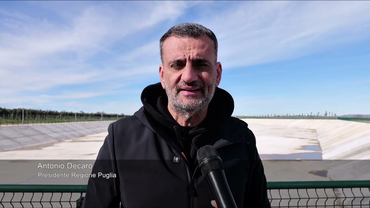 Decaro su impianti idrici di San Severo e Finocchito: “Presto attivi nuovi 42 impianti acque reflue”