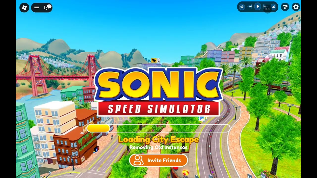 Mostrando meus personagens do sonic speed simulator
