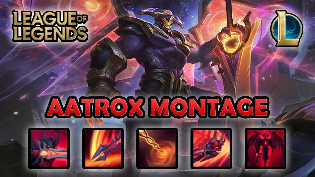 AATROX MONTAGE - Clean Combo | Odyssey Aatrox Skin  | League of Legends