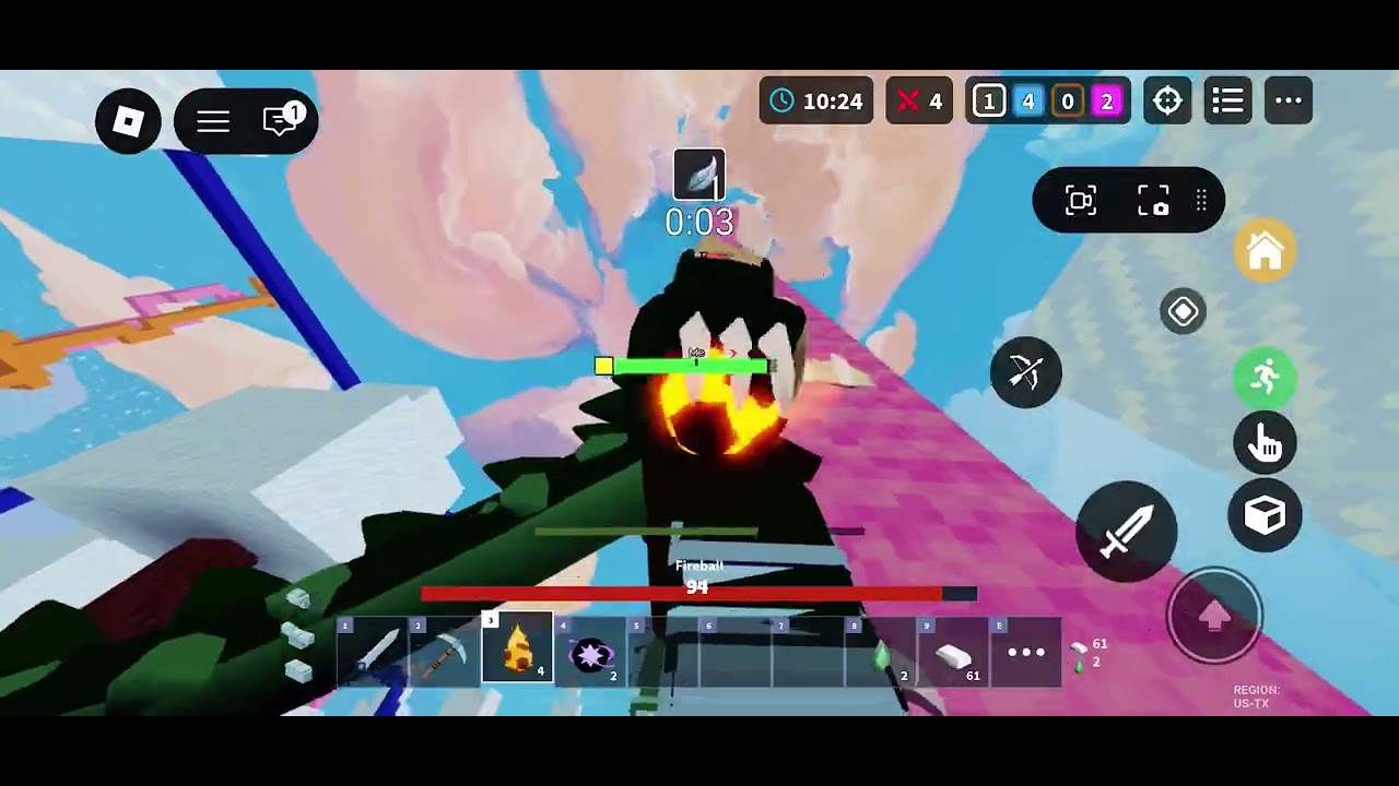 Crazy kit combo in roblox Bedwars