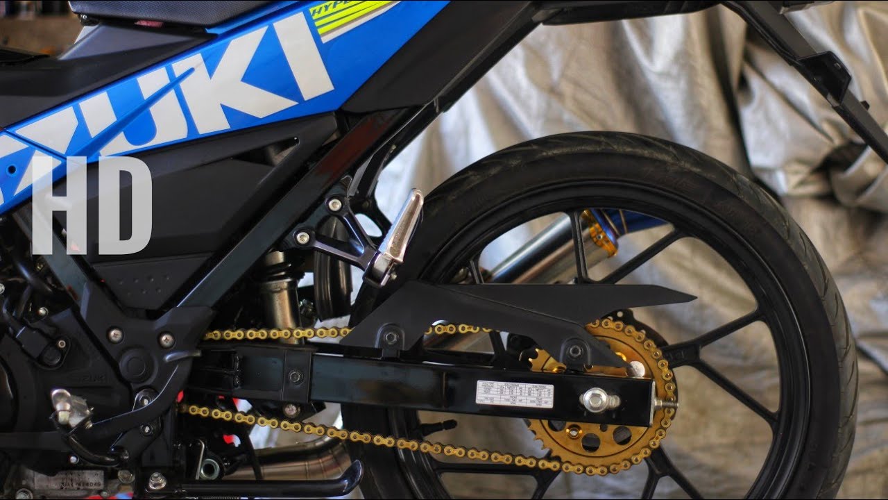 Raider 150 f.i Sss Gold Chain Installation