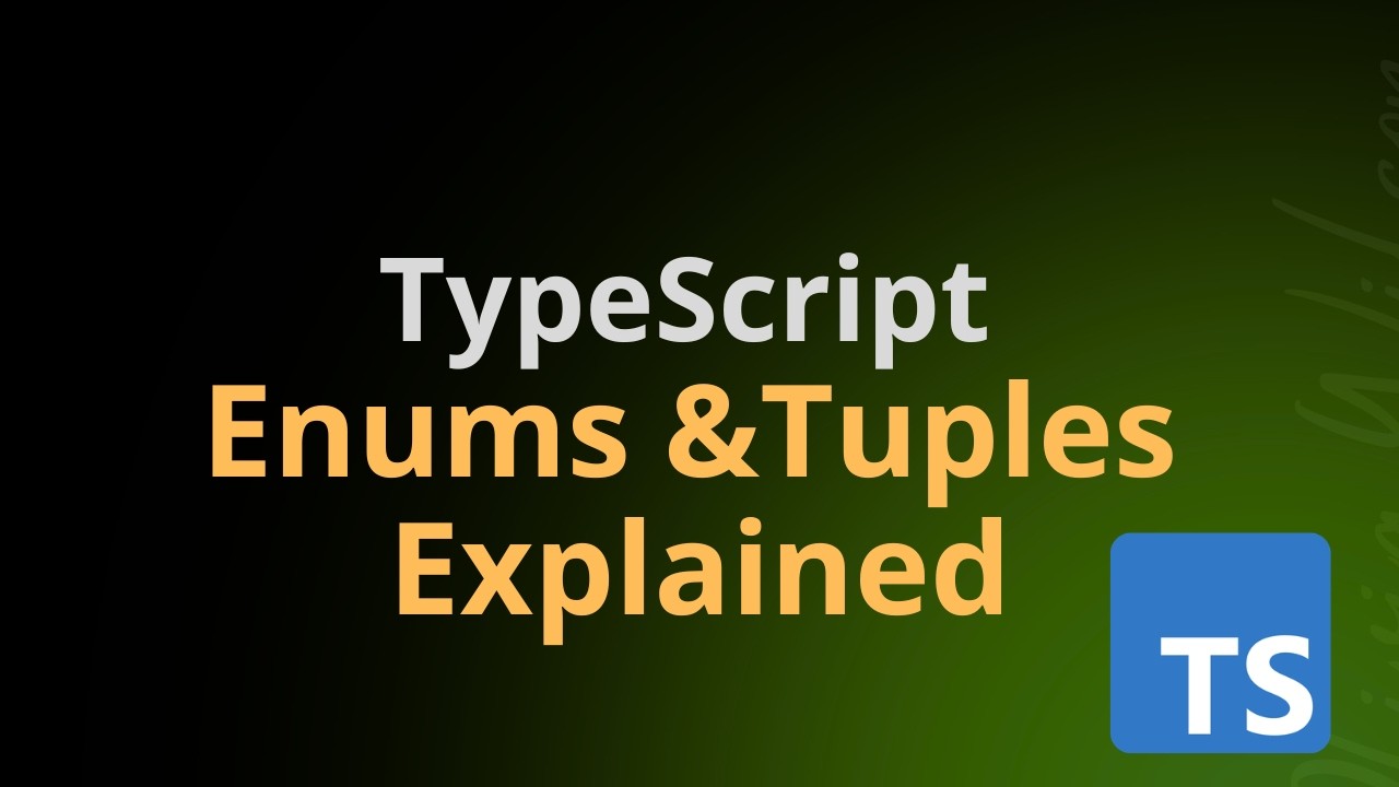 TypeScript Enums and Tuples Explained | Vibe Coding In Tamil