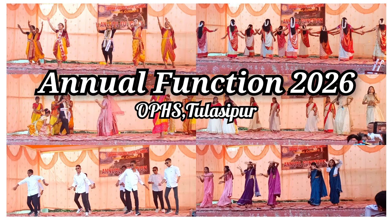 Annual Function 2026 ✨♥️ || Odisha Police High School || Tulasipur || Cuttack || Cultural Program 