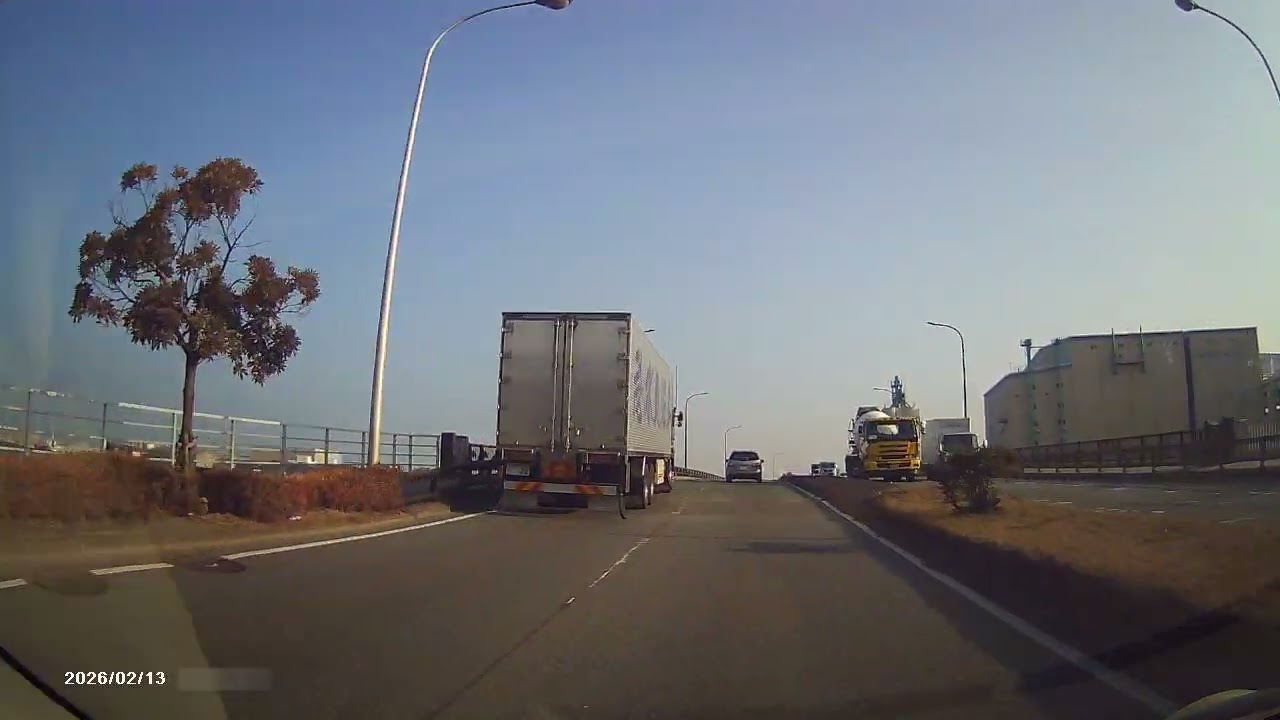 ドラレコ映像・福岡市内 ～ 天神北→東浜→汐井公園から3号線へ