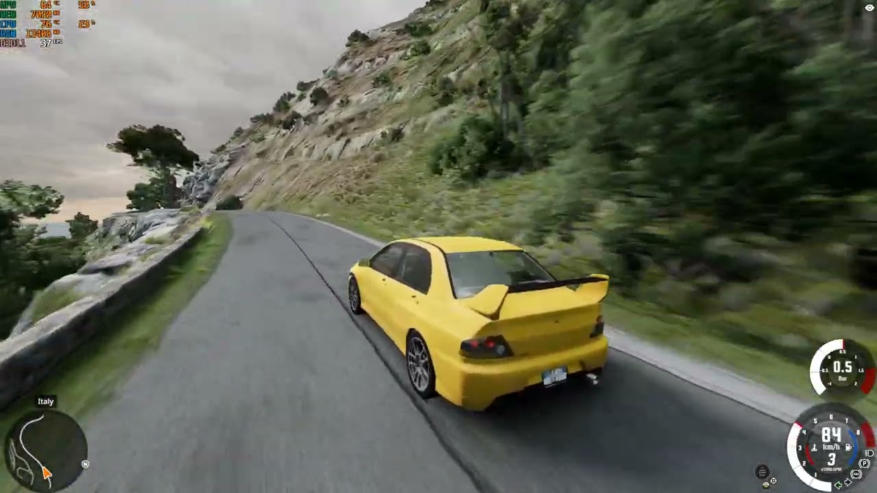 Mitsubishi Lancer Evolution IX in BeamNG Drive