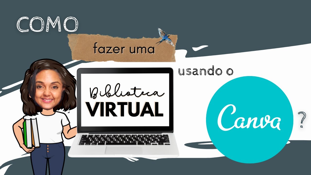 Tutorial: Como fazer uma biblioteca virtual usando o Canva?