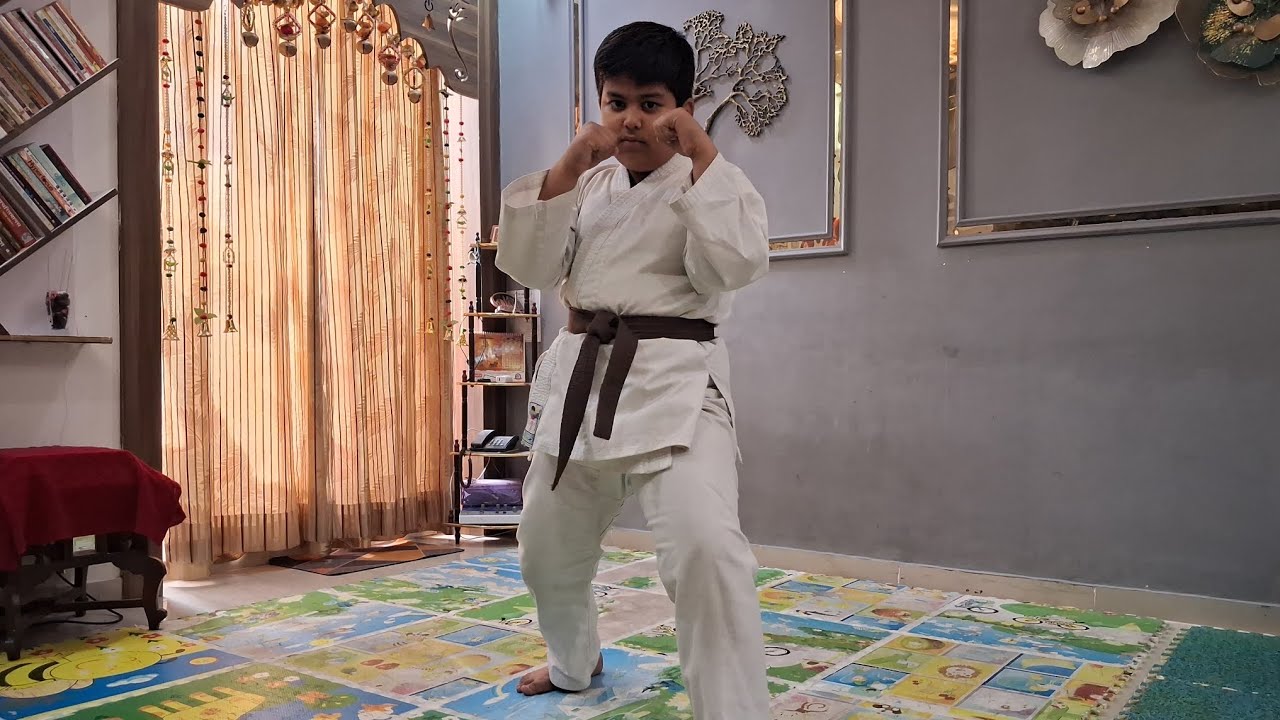 6 minute daily Karate practice by Master Simba | Karate workout