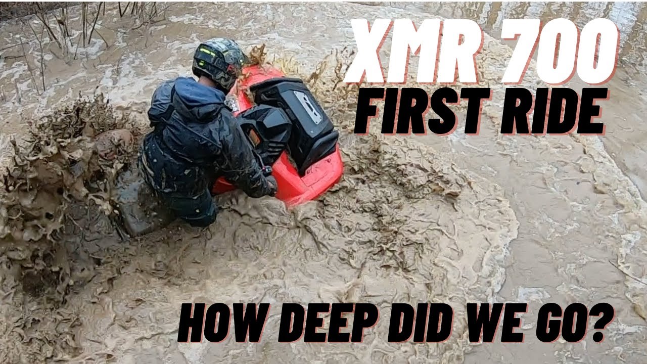 XMR 700 first ride. Did we go to deep? How did we like it?
