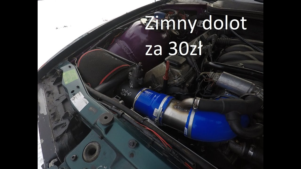 Jak zrobić zimny dolot bmw E36 v8 E46 E30 |DRIFT|