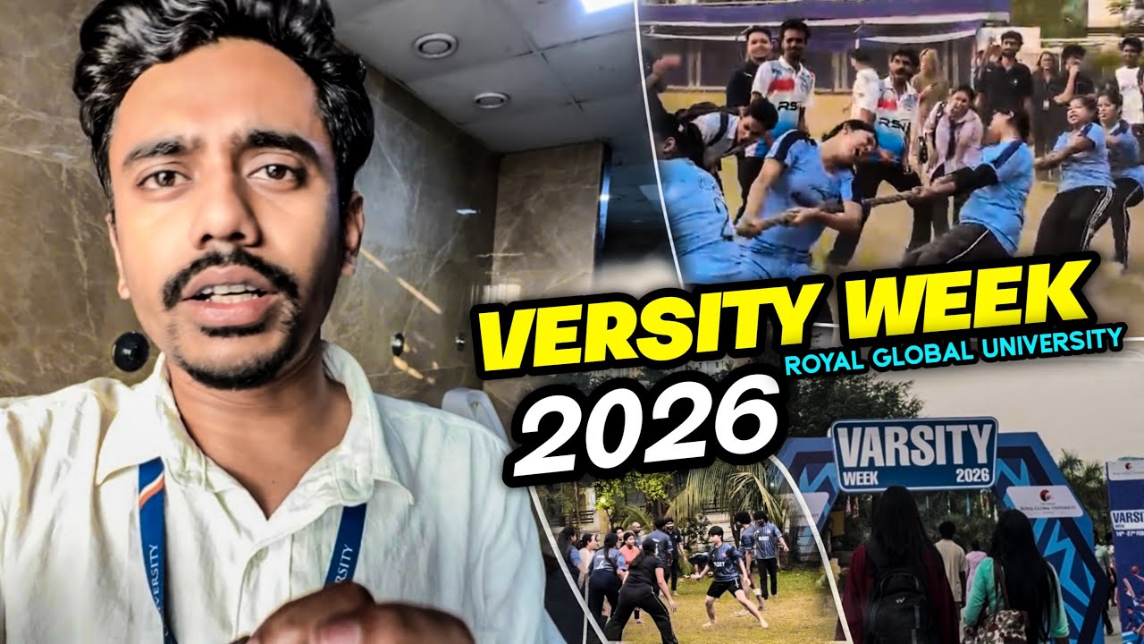 VERSITY WEEK 2026 🔥 | DAY 3 | ROYAL GLOBAL UNIVERSITY | Rakibuls Vlogs