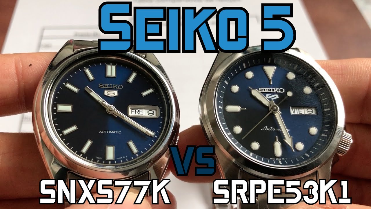 Comparativa antiguo Seiko 5 vs nuevo Seiko 5. ¿Cuál es mejor? ¿Cuánto ha mejorado Seiko?