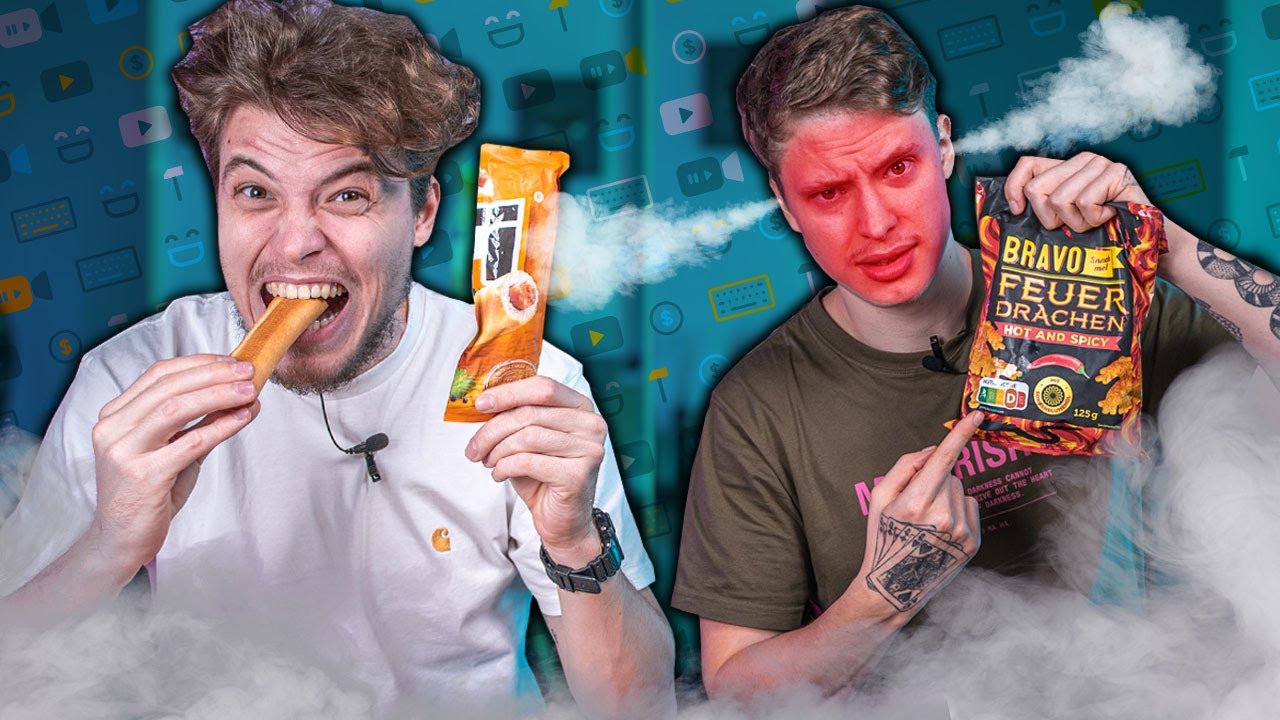 Hot-Dog v Sáčku a Dračie Chilli Chipsy! Ochutnávka sladkostí z Nemecka w/ Deutchlandžen