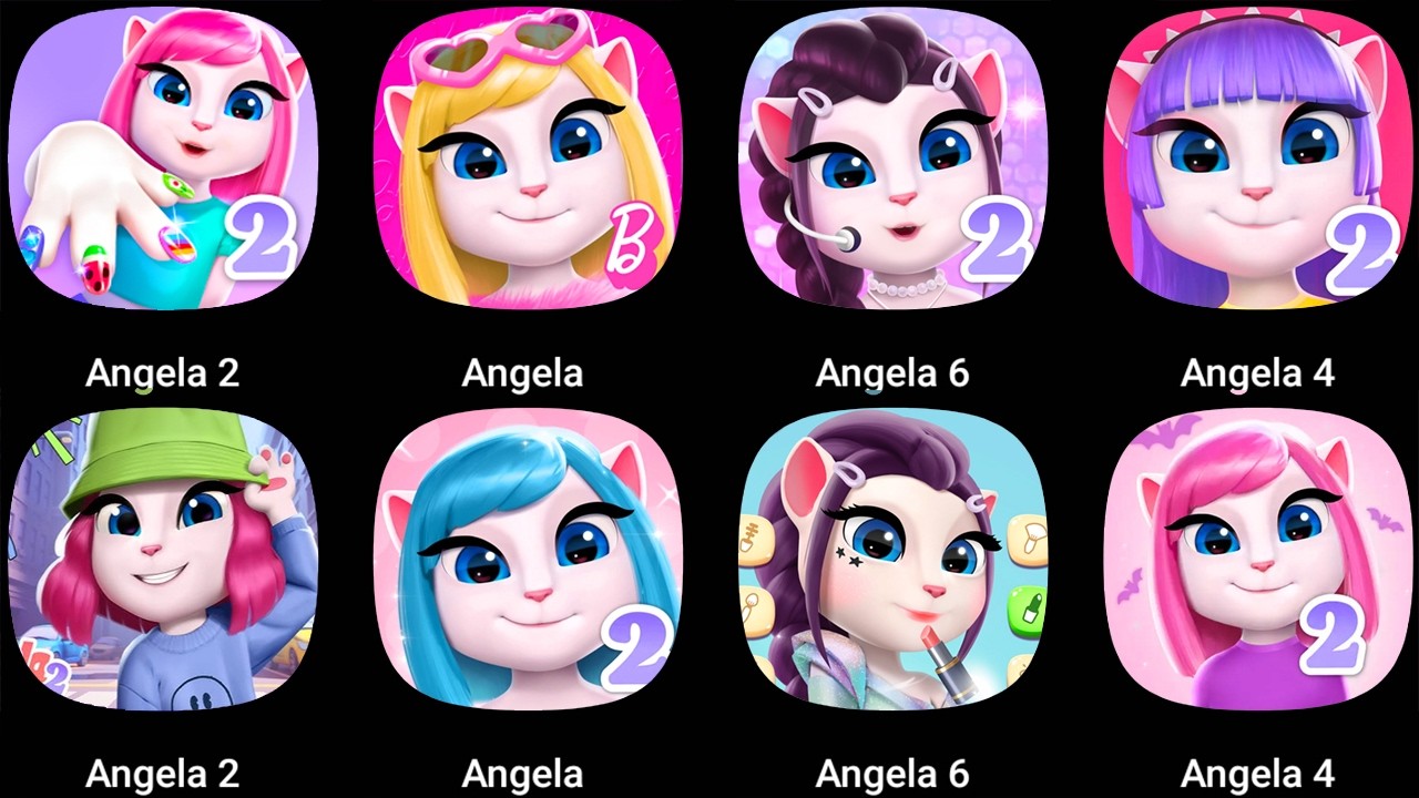 My Talking Angela 2 New update new nail designs My Angela 2 Game Play