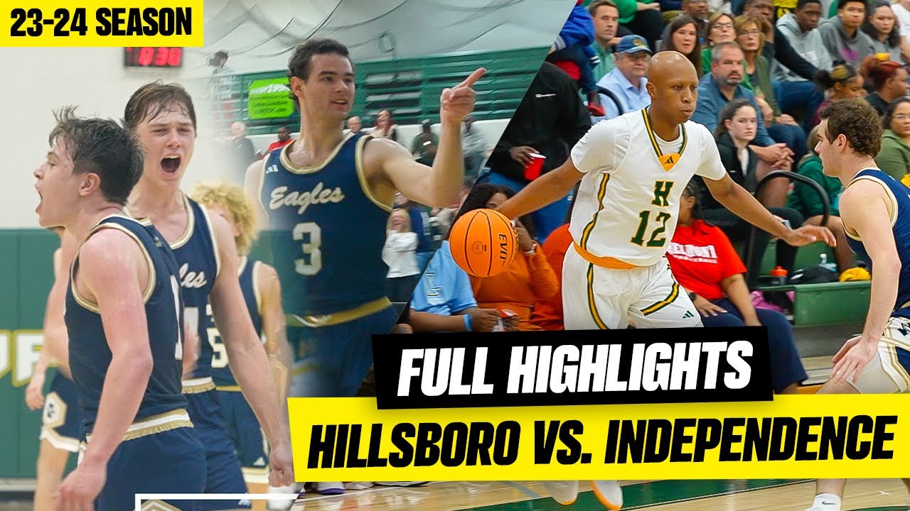 Hillsboro vs. Independence | FULL GAME HIGHLIGHTS (12.8.2023) | Jett Montgomery vs. Cortez Graham!!!