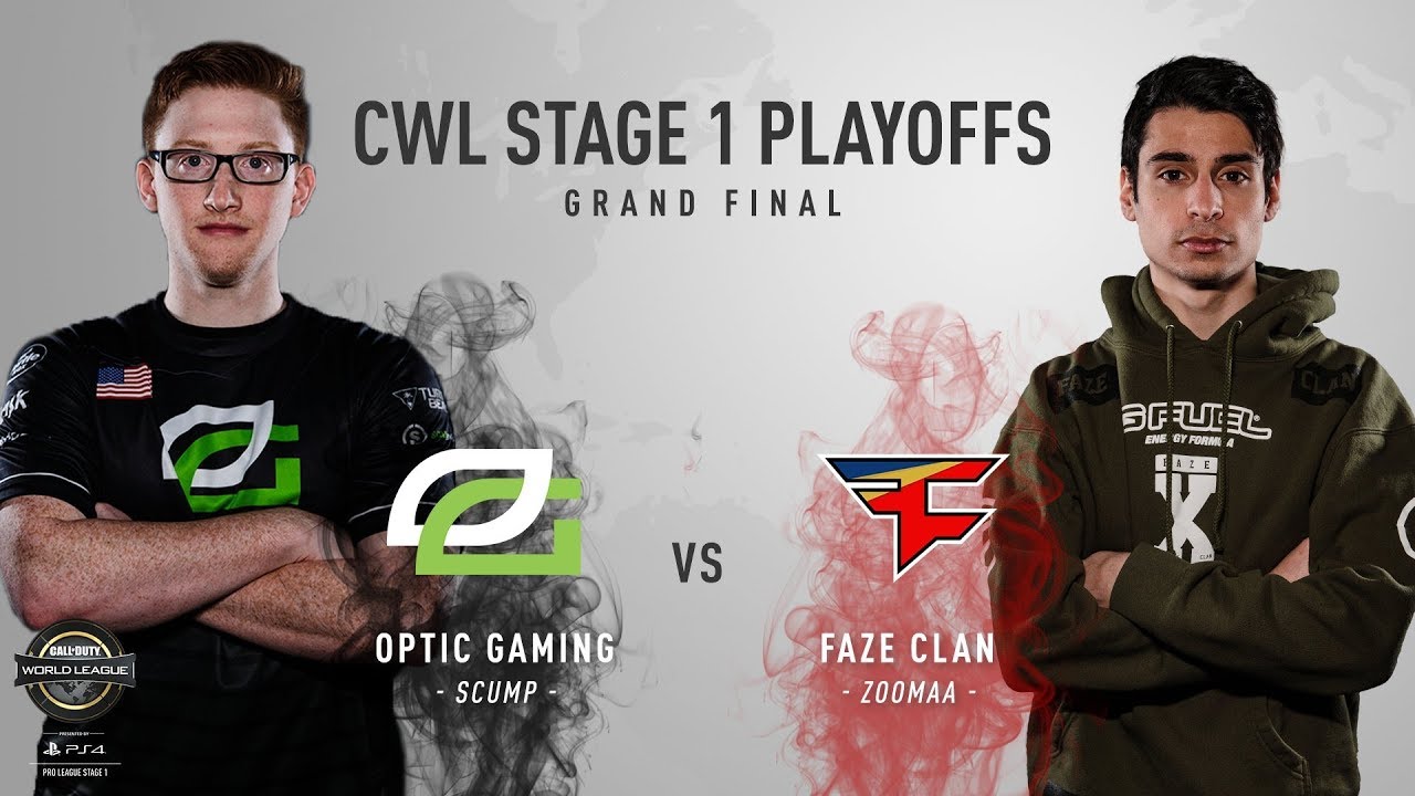 OpTic Gaming vs. FaZe Clan | Grand Finals | CWL Pro League Stage 1 Playoffs 2018