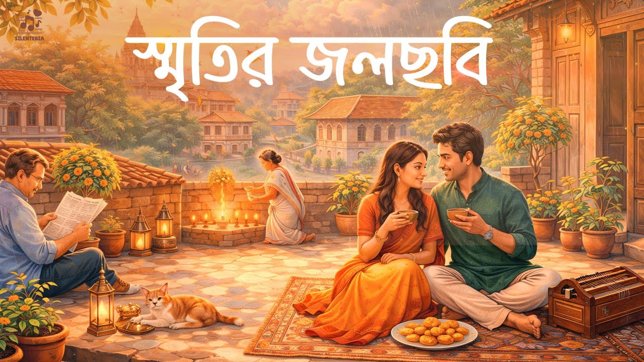 স্মৃতির জলছবি | A Soulful Lyrical Journey | Bengali Nostalgia | Chilled Beats