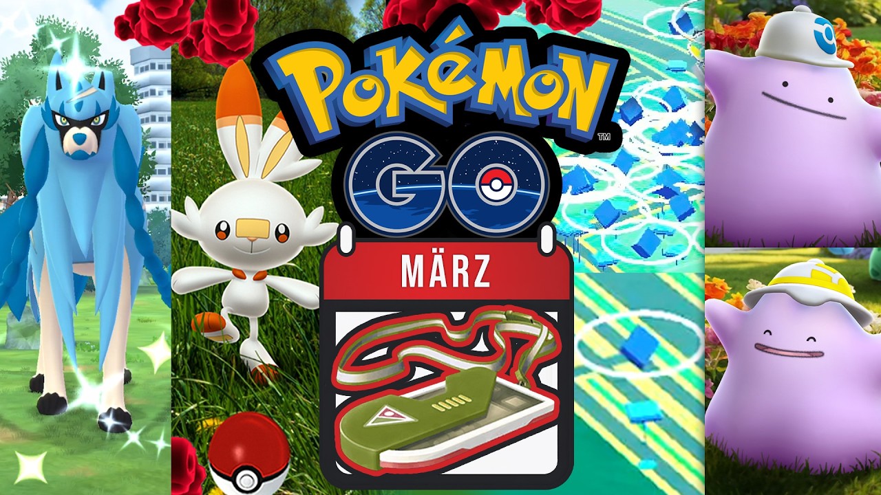 Ditto-Event, Shiny-Zacian, 10 × Erfahrungspunkte & Community Day 🗓️ Diese Woche in Pokémon GO