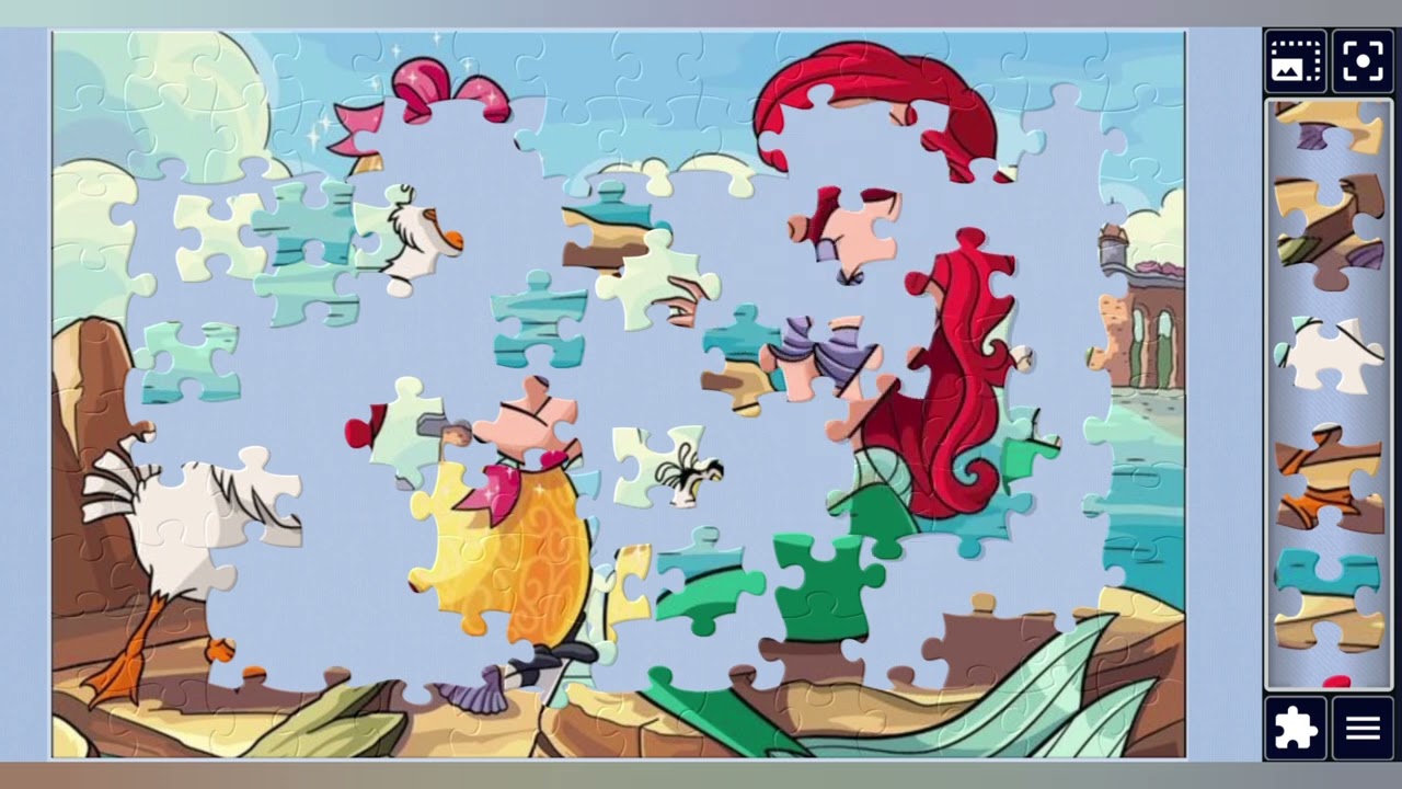 Easter Egg Surpride for Ariel🧜🏼‍♀️🪺🐣🌈✨️🪄//jigsaw puzzles journey🧩🧩//puzzlesArt🧩🧩//