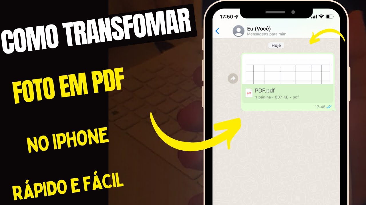 COMO TRANSFORMAR FOTO EM PDF NO IPHONE #EntendendoiPhone #DicasParaiPhone #tutoriais #pdf #iphone
