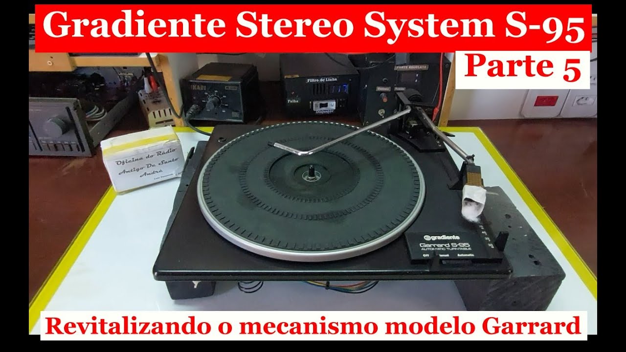 System S95: Restauração do Receiver, Parte 5 - Toca Disco