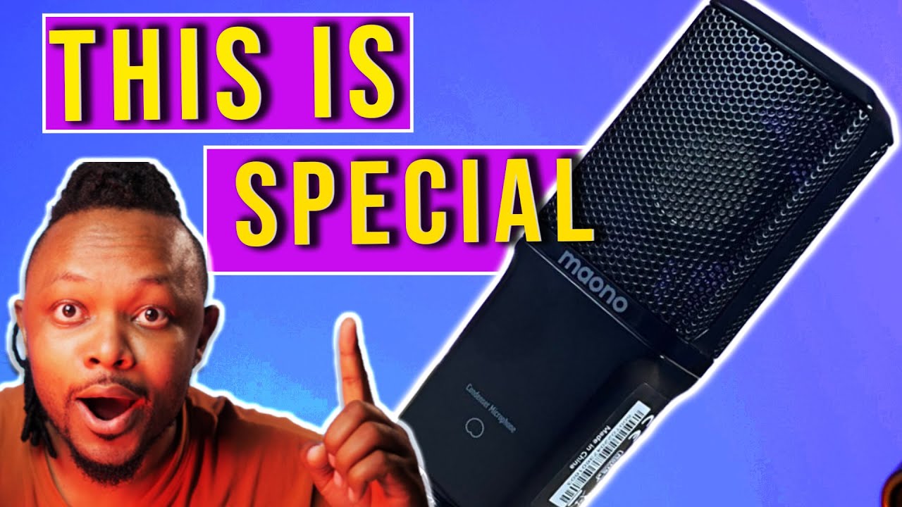 SPECIAL Microphone For Live Streaming & Podcasting | Maono PM500