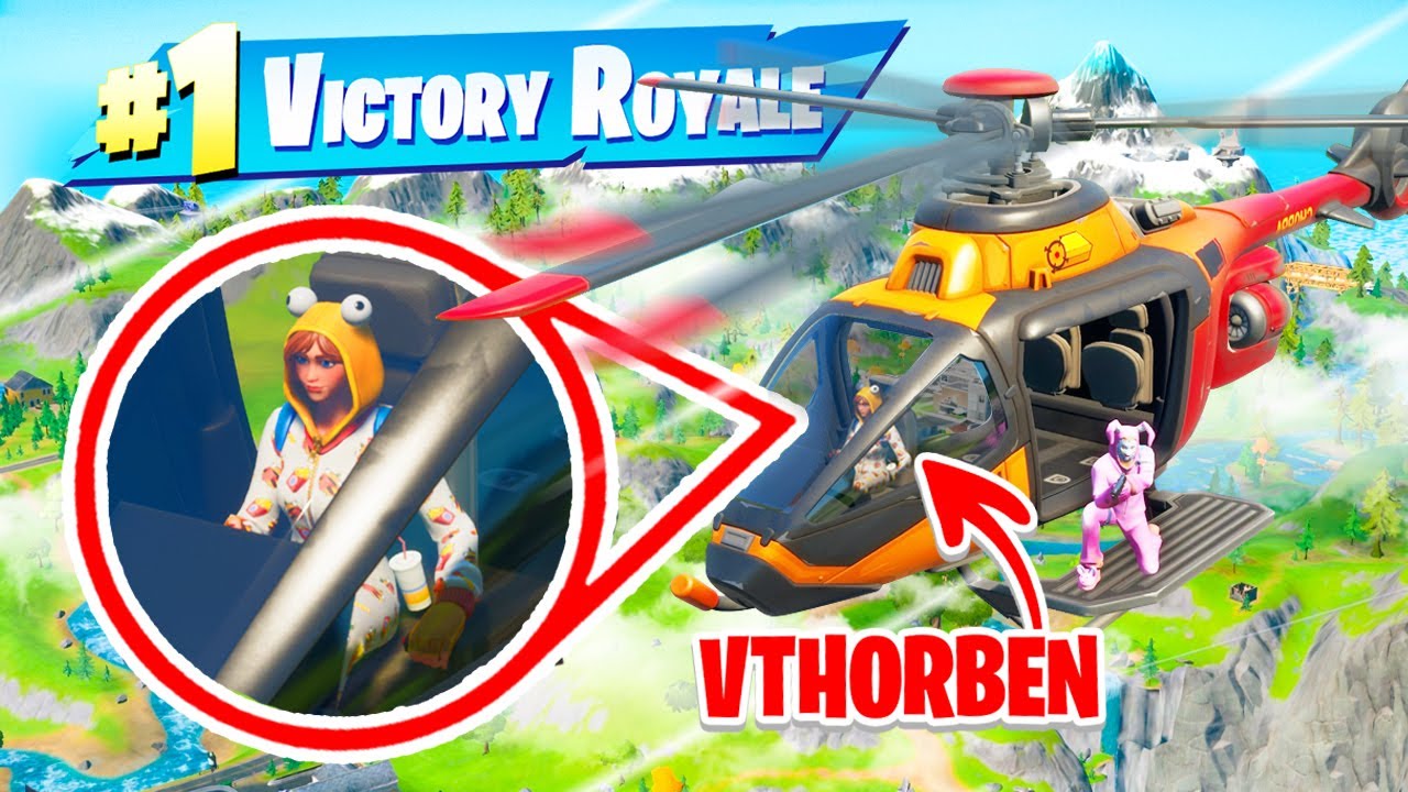 vThorben inhuren ALS PILOOT in Fortnite SEASON 3!