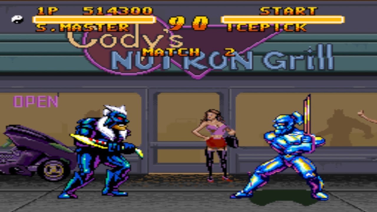 Double Dragon V: The Shadow Falls [SNES] - Shadow Master
