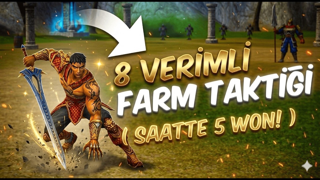 METİN2'DEKİ EN İYİ 8 D&Uuml;Ş&Uuml;K LEVEL FARMI