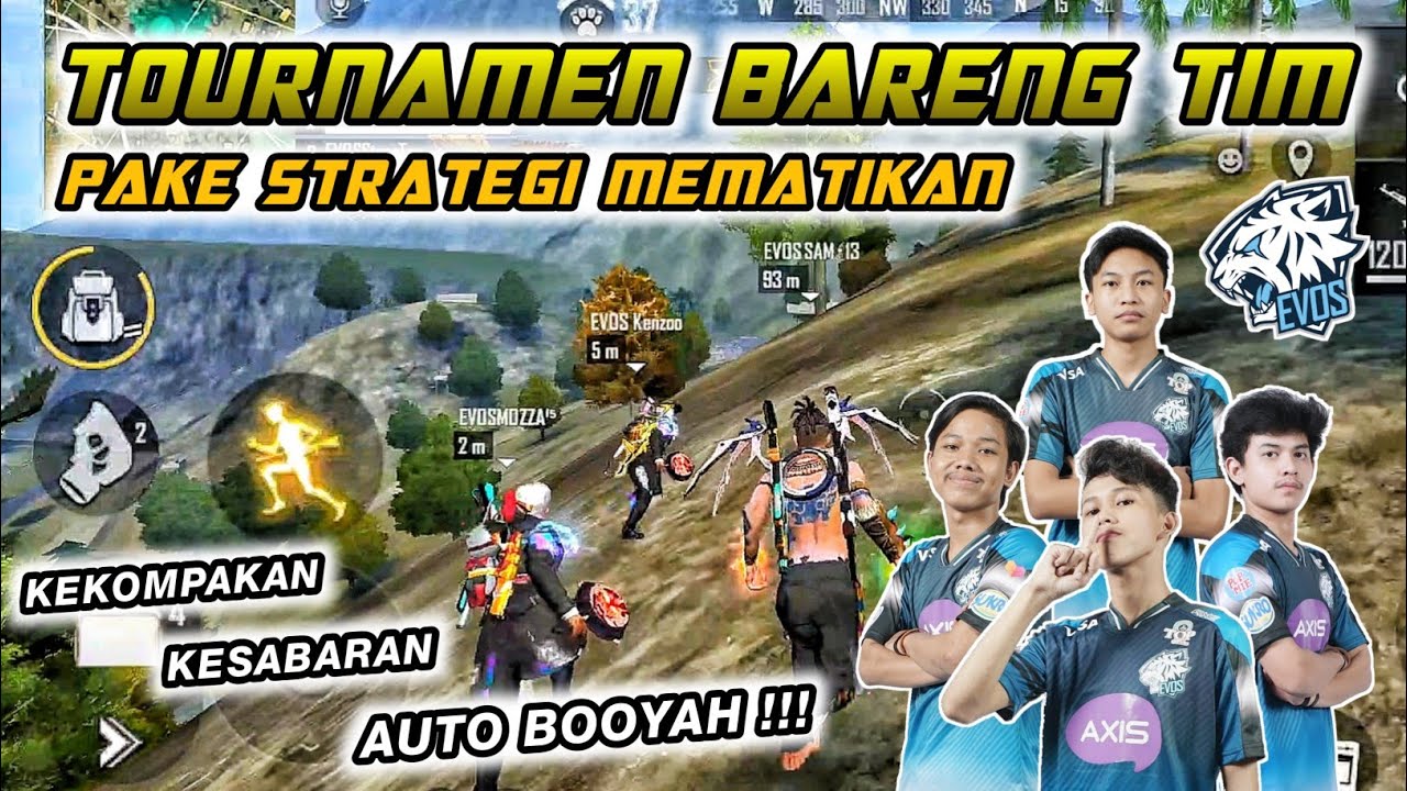EVOS COMEBACK TURNAMEN AUTO BOOYAHH !! 18 KILLS !!