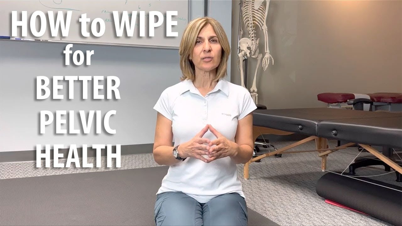 How to Wipe for Better Pelvic Health explained by Core Pelvic Floor Therapy