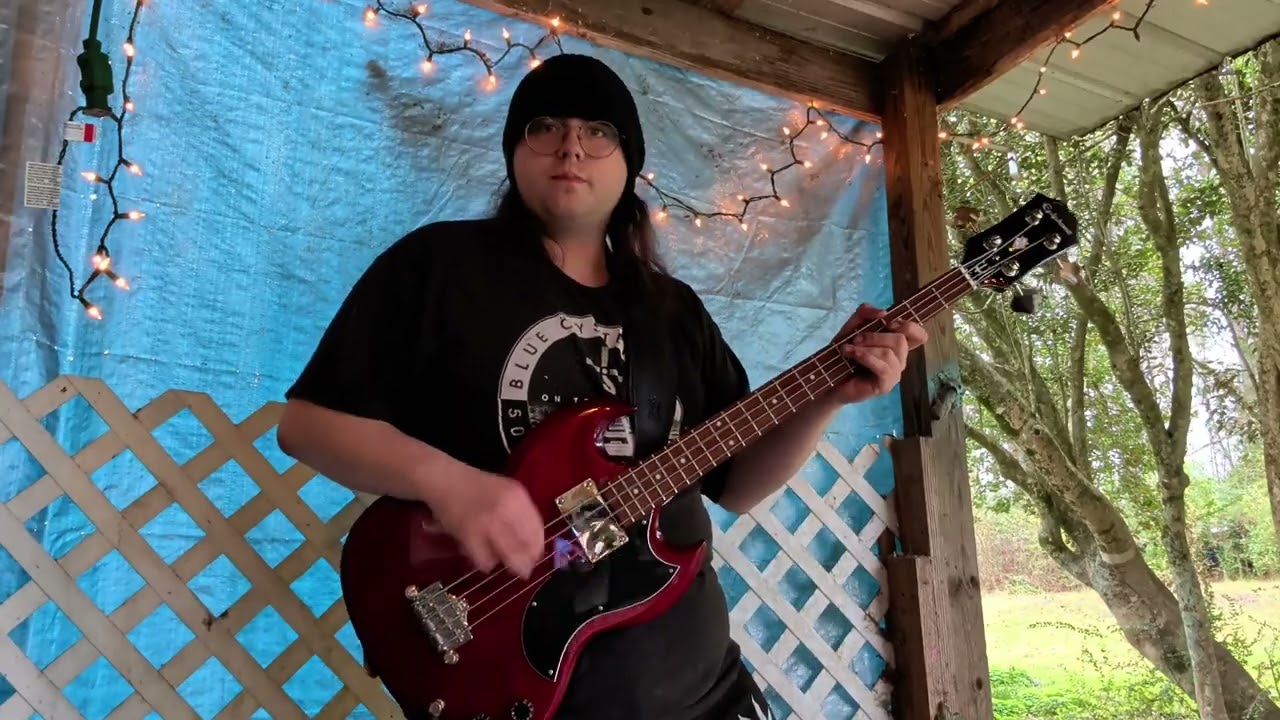 Thunder and Roses - White Lace and Strange bass cover