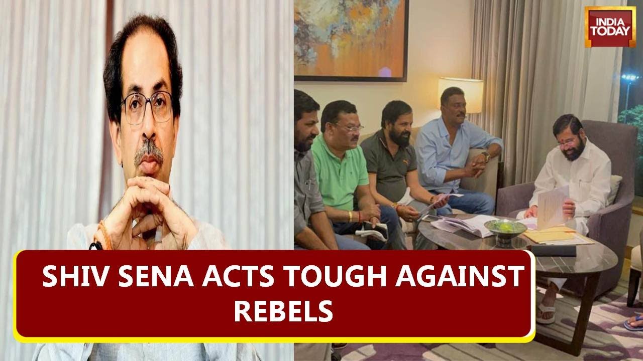 Shiv Sena Seeks To Disqualify 12 MLAs With Eknath Shinde For Skipping Uddhav Thackeray&rsquo;s Meet