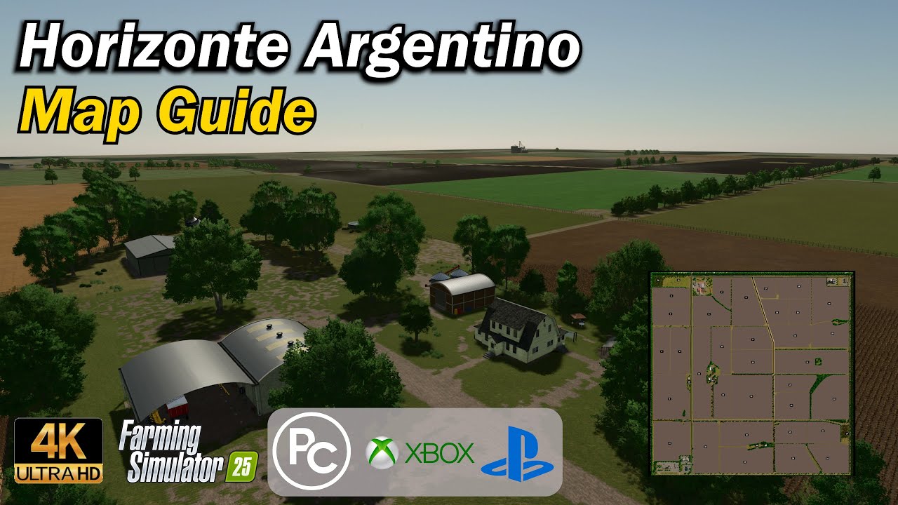 Horizonte Argentino | Map Guide | Farming Simulator 25