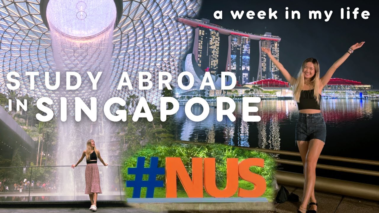STUDYING ABROAD IN SINGAPORE - A WEEK IN MY LIFE (NUS EXCHANGE STUDENT)