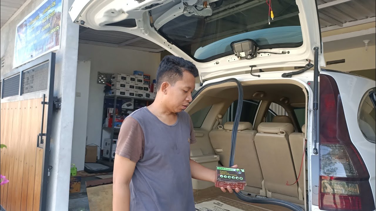 Pasang Kamera Mundur di Mobil CRV dan Avanza  #honda #toyota #variasimobil