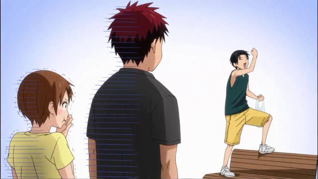 Kuroko no Basuke NG-Shuu episode 8 Takao singing ending song