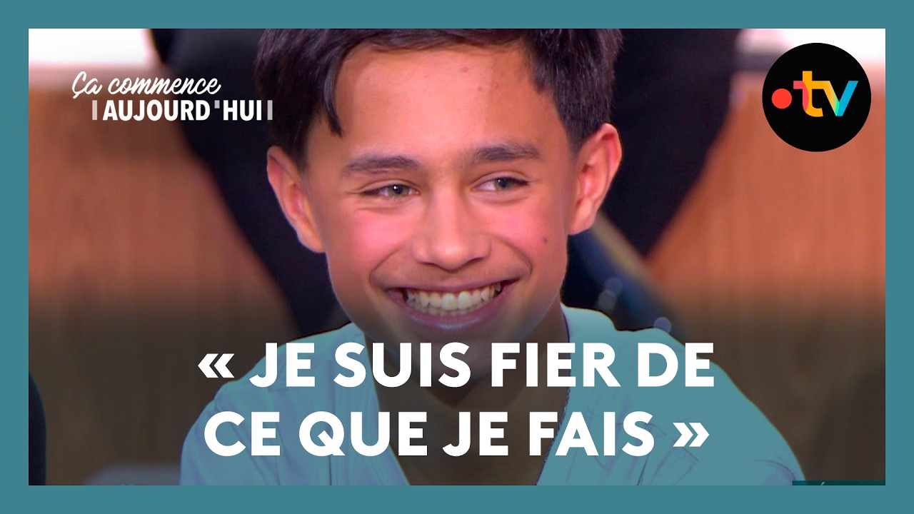 À 13 ans, Juliano fait partie de la jeune génération du Cirque d'Hiver Bouglione - CCA