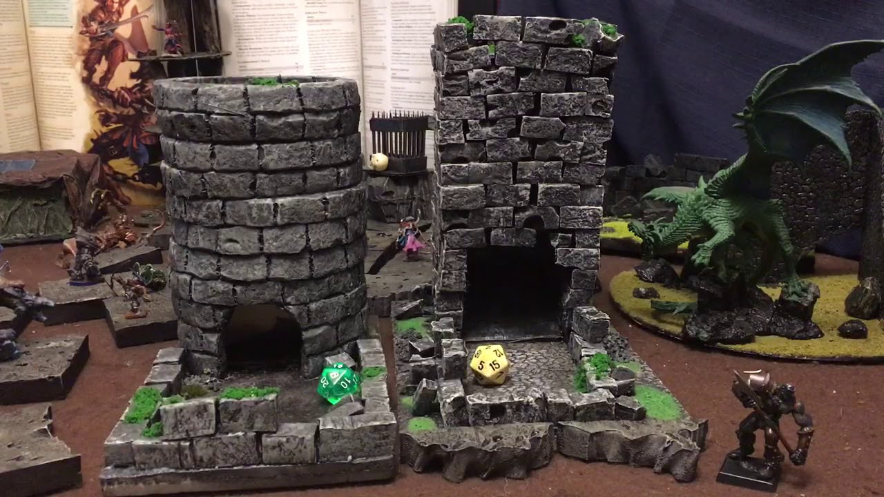 Handmade Dice Towers
