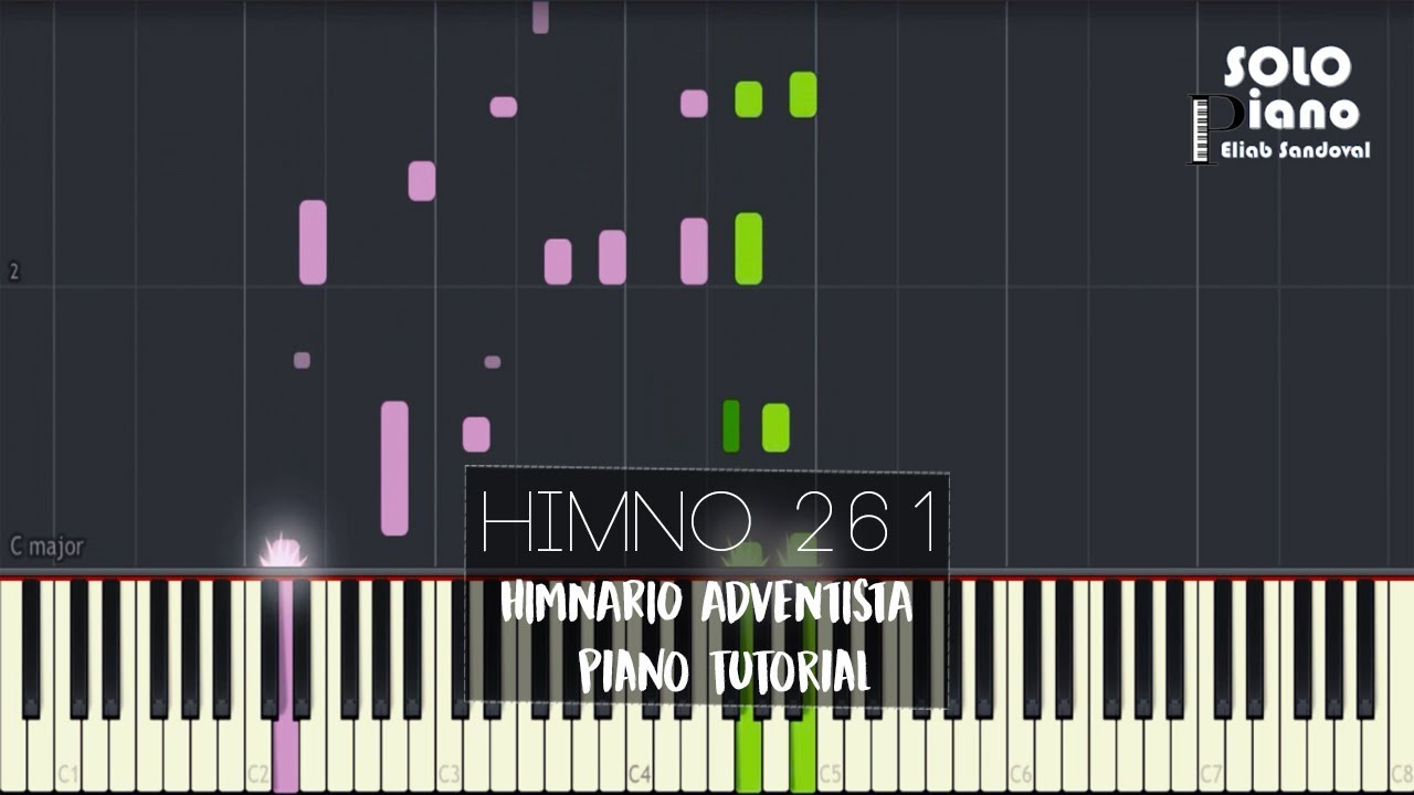 HIMNO 261 - Salvador, a ti me rindo | Piano Tutorial + Partitura
