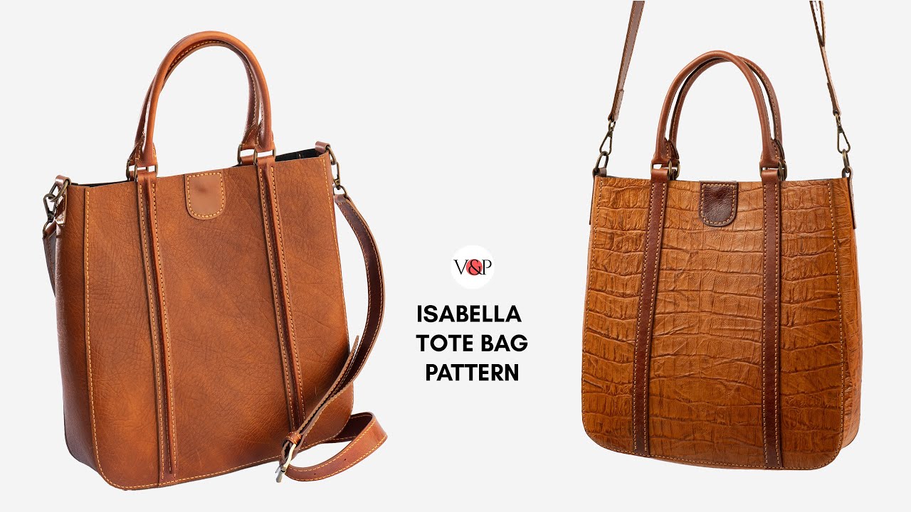 How to Make The Isabella Tote Bag  (Link to Pattern in Description)