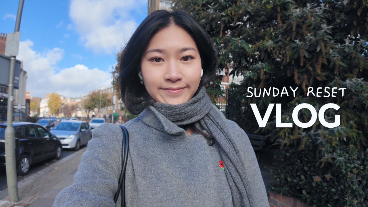 Sunday Reset Vlog 🍁 Gentle Solo Day in Hamstead | Living in London