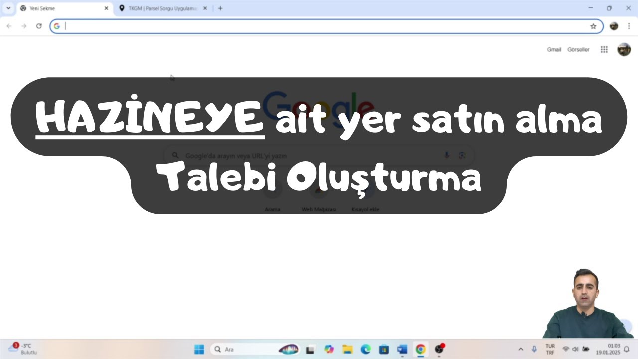 Hazineye ait arsa/tarlanın satın alınması : İdari Yoldan Tescil İşlemi