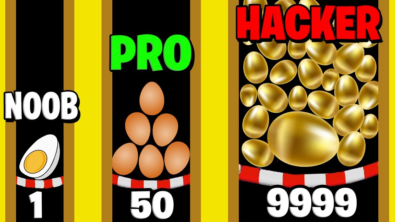 LA MEILLEURE &Eacute;VOLUTION D'OEUFS DE POULE ! (Eggs and Chickens: Cut Rope Game)