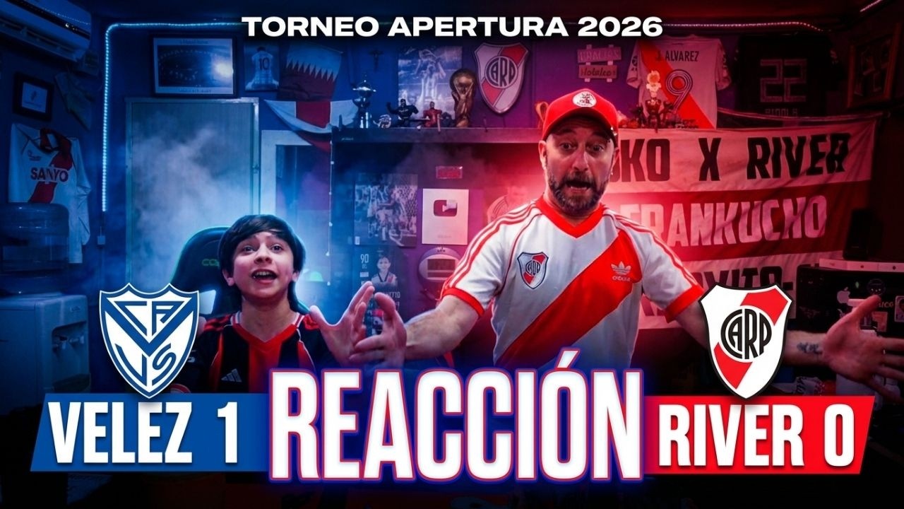 VELEZ 1 vs RIVER PLATE 0 - Reacciones de Hinchas de River - TORNEO APERTURA 2026